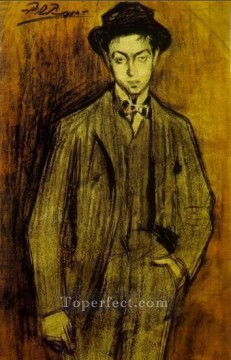 Portrait of Joan Vidal i Ventosa 1899 Pablo Picasso Oil Paintings